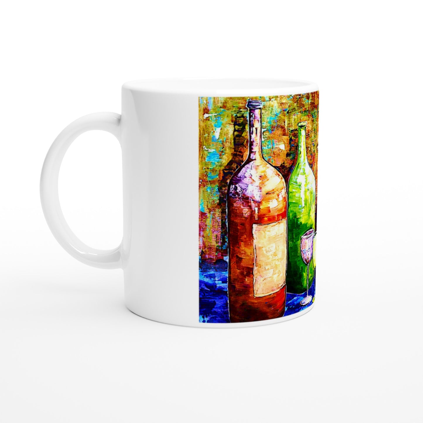 Vintage Happy Hour || Weiße 11oz Keramiktasse