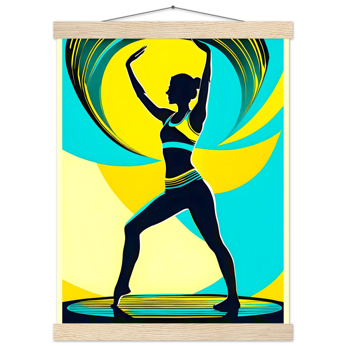 Feel The Dance || Premium Matte Paper Poster with Hanger