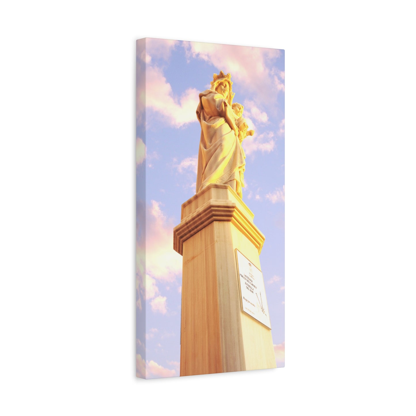 Santísima Virgen del Carmen || Matte Leinwand, gespannt, 1,25" Tiefe