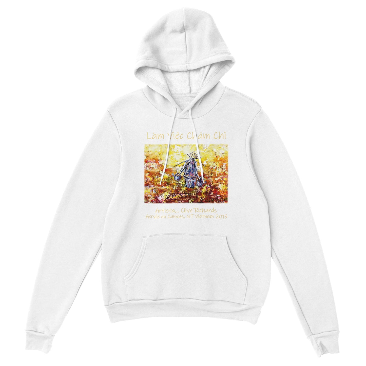 Hart arbeitender Künstler Clive || Klassischer Unisex-Pullover-Hoodie