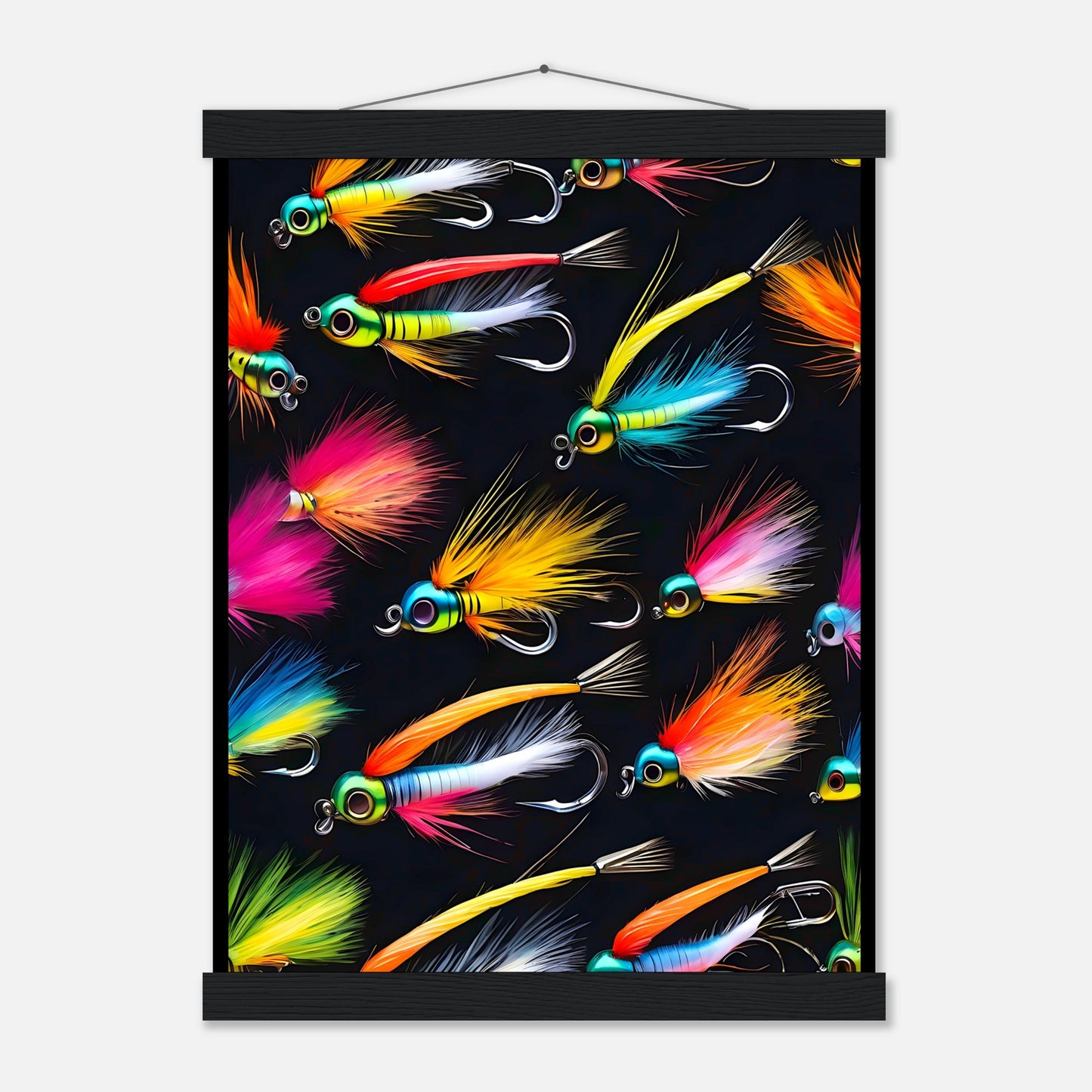 AI Flies || Premium Semi-Glossy Paper Poster with Hanger