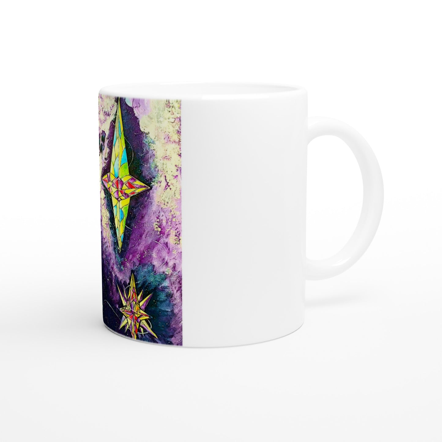 Reisende Seele || Weiße 11oz Keramiktasse