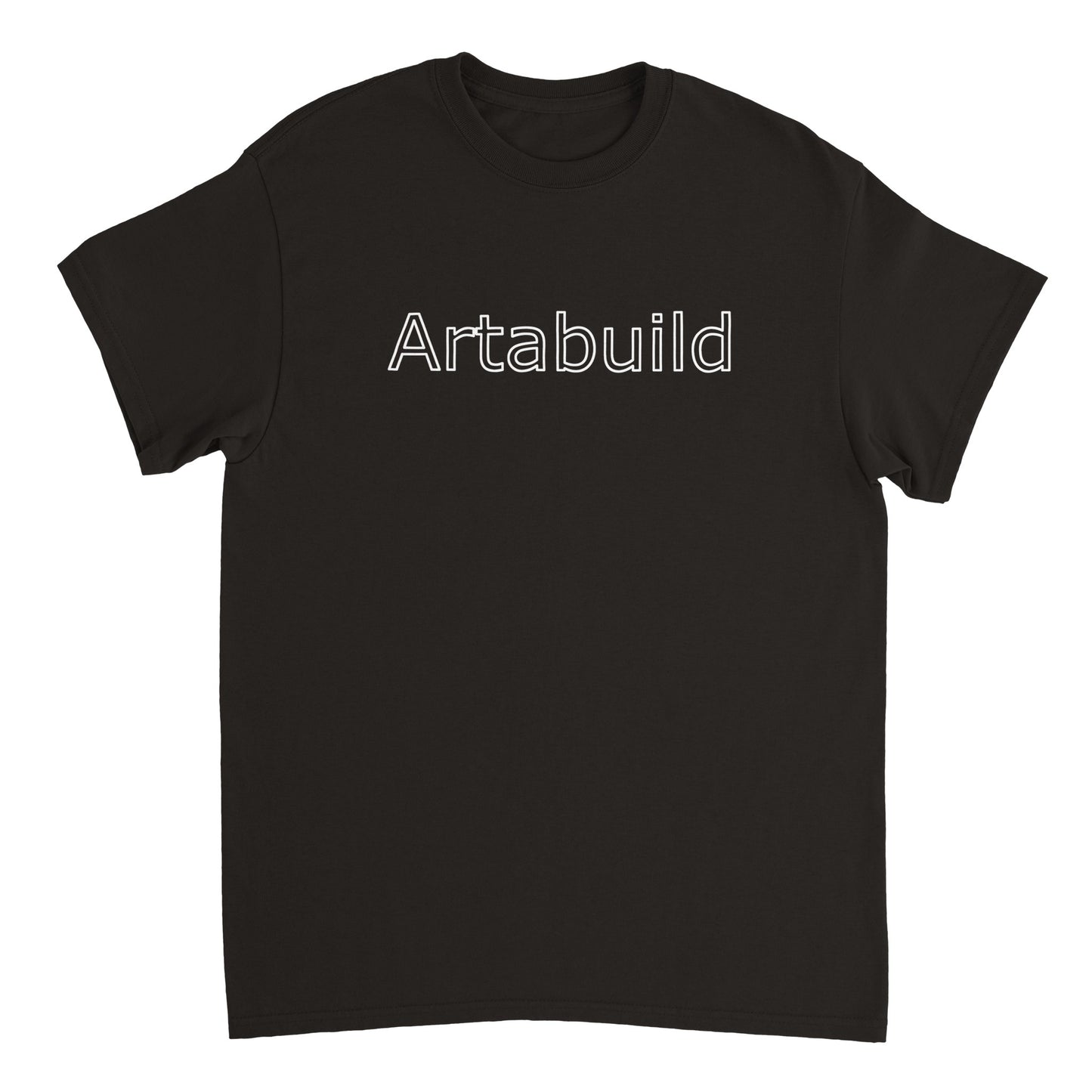 Artabuild || Schweres Unisex-T-Shirt mit Rundhalsausschnitt