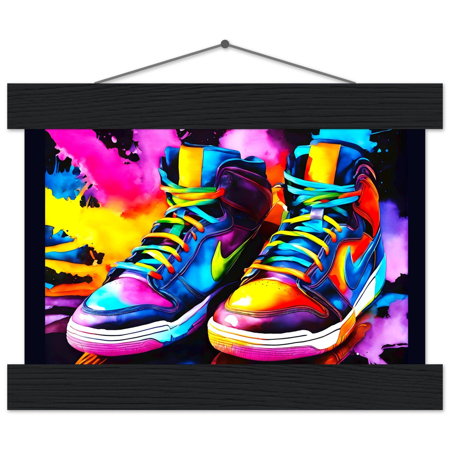 Lets Play || Premium Semi-Glossy Paper Poster with Hanger