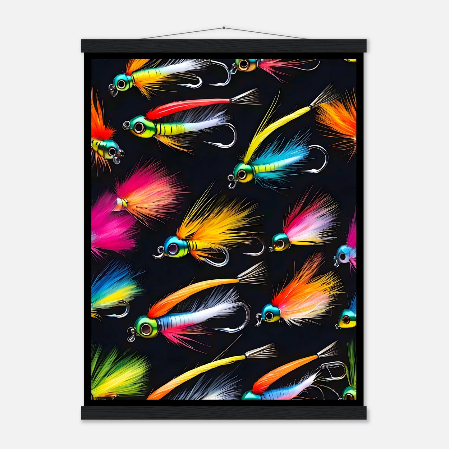 AI Flies || Premium Semi-Glossy Paper Poster with Hanger