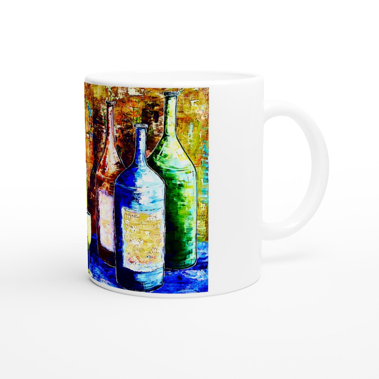 Vintage Happy Hour || Weiße 11oz Keramiktasse