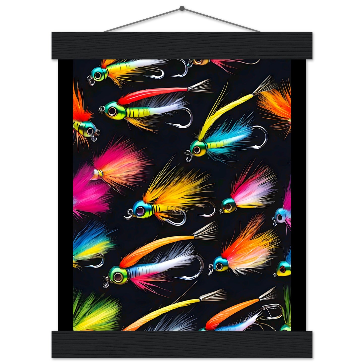 AI Flies || Premium Semi-Glossy Paper Poster with Hanger