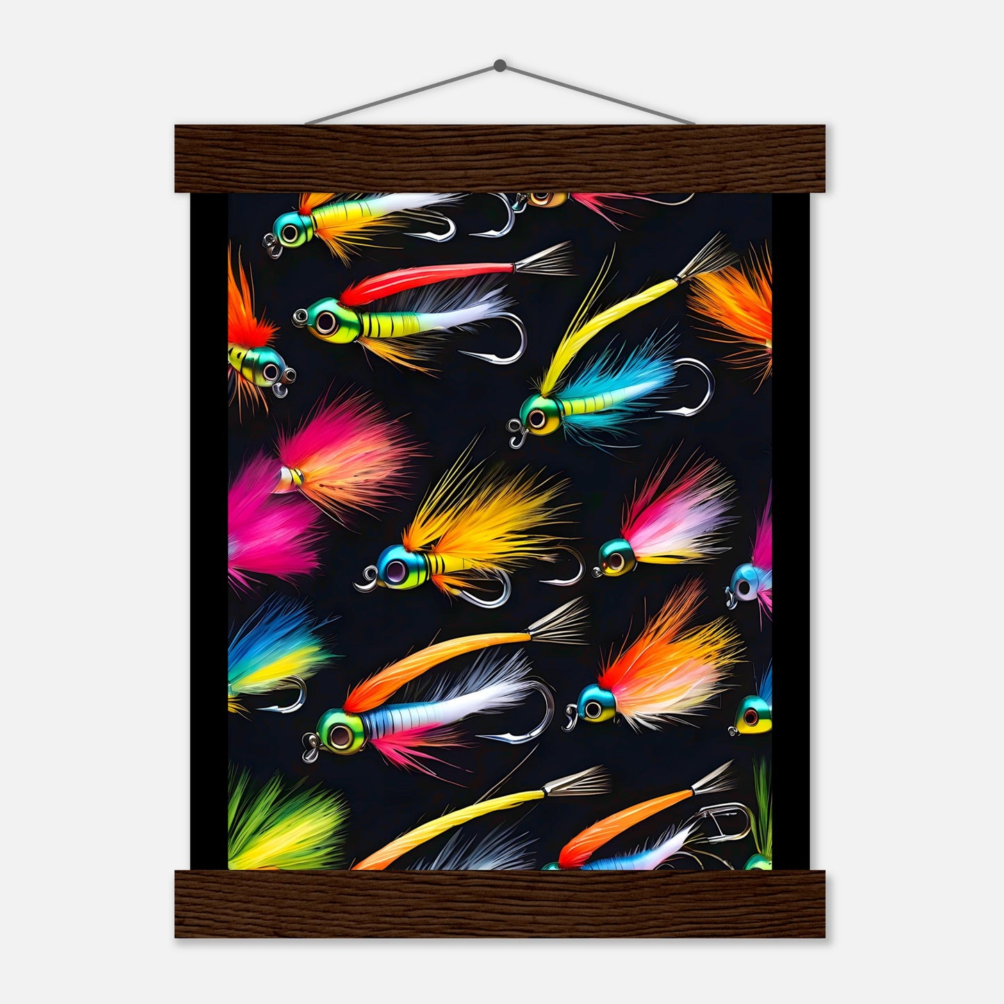 AI Flies || Premium Semi-Glossy Paper Poster with Hanger