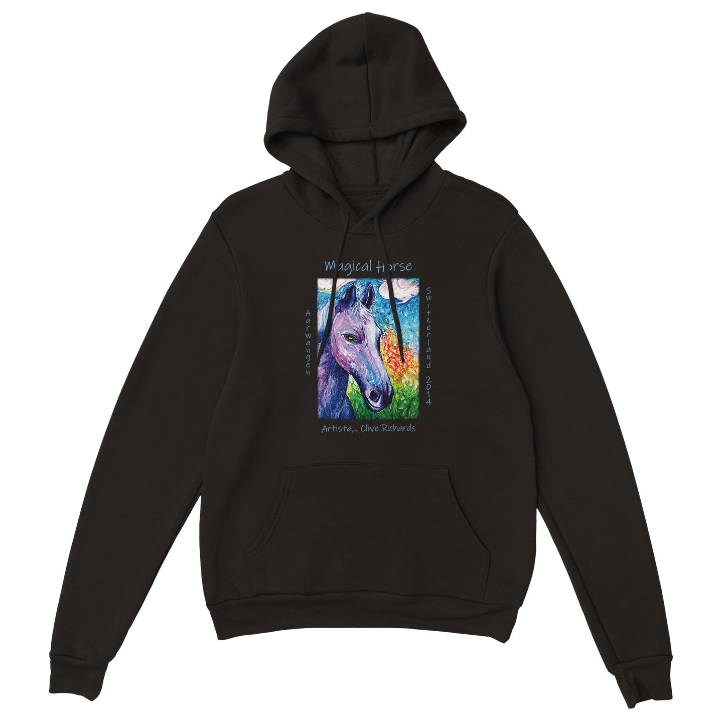 Magisches Pferd Artista Clive || Klassischer Unisex-Pullover-Hoodie