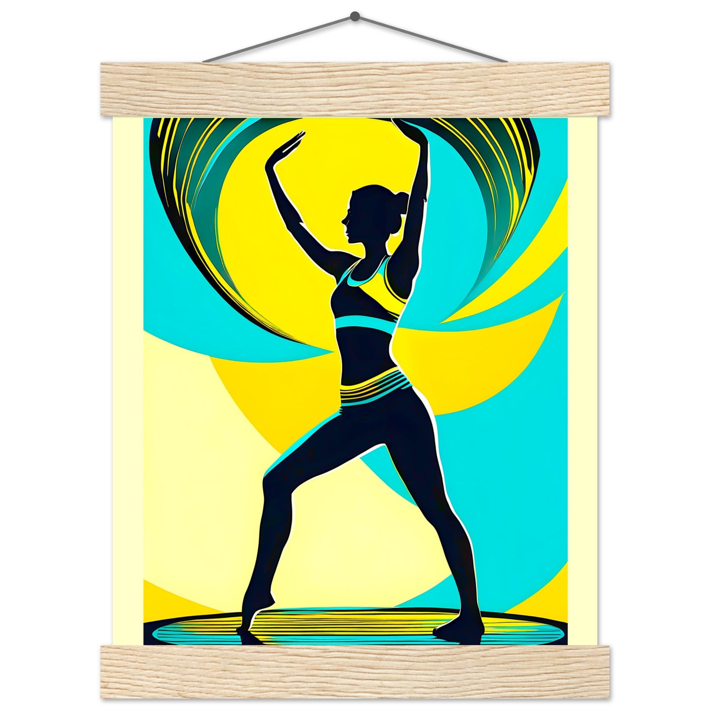 Feel The Dance || Premium Matte Paper Poster with Hanger