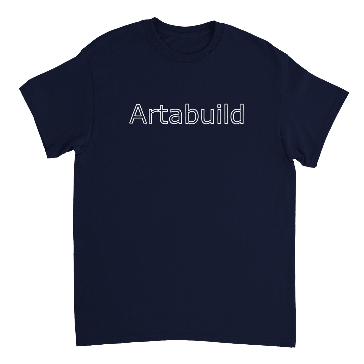 Artabuild || Schweres Unisex-T-Shirt mit Rundhalsausschnitt