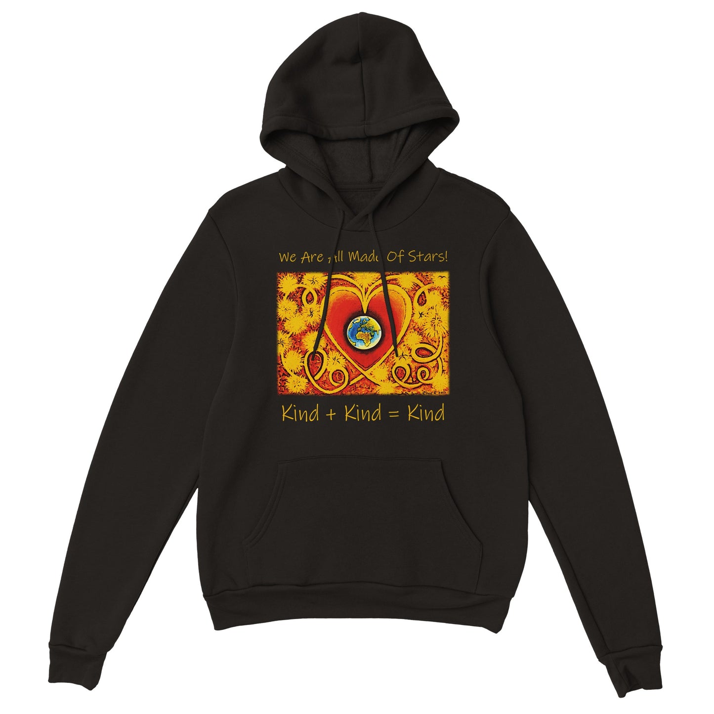 Freundlich + Freundlich = Freundlich || Klassischer Unisex-Pullover-Hoodie