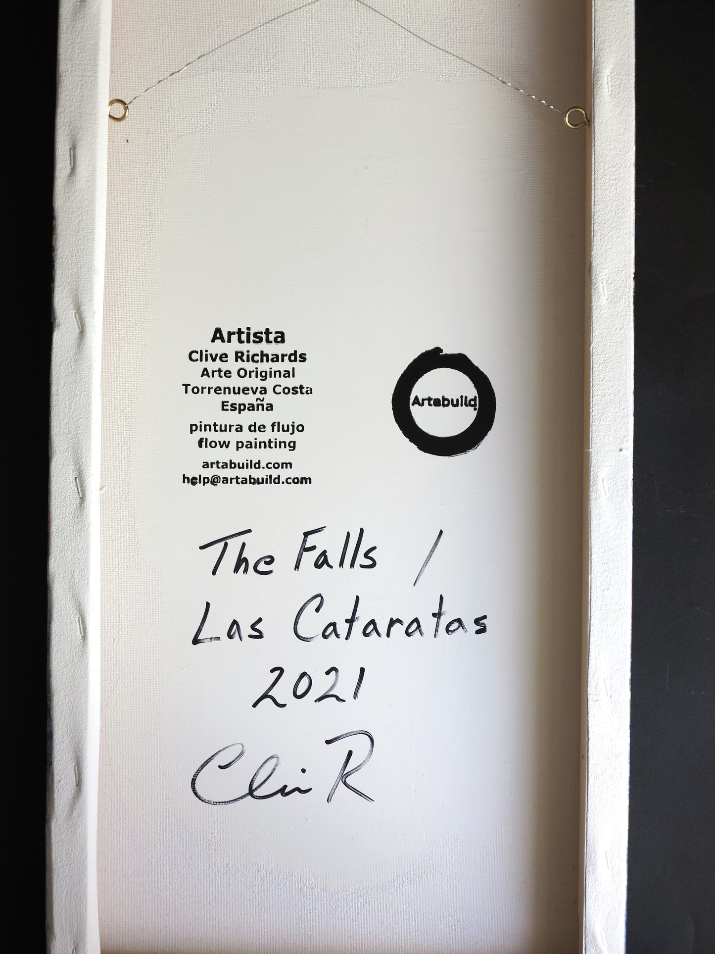 The Falls / Las Cataratas || Original Art, Artabuild Artist Clive Richards