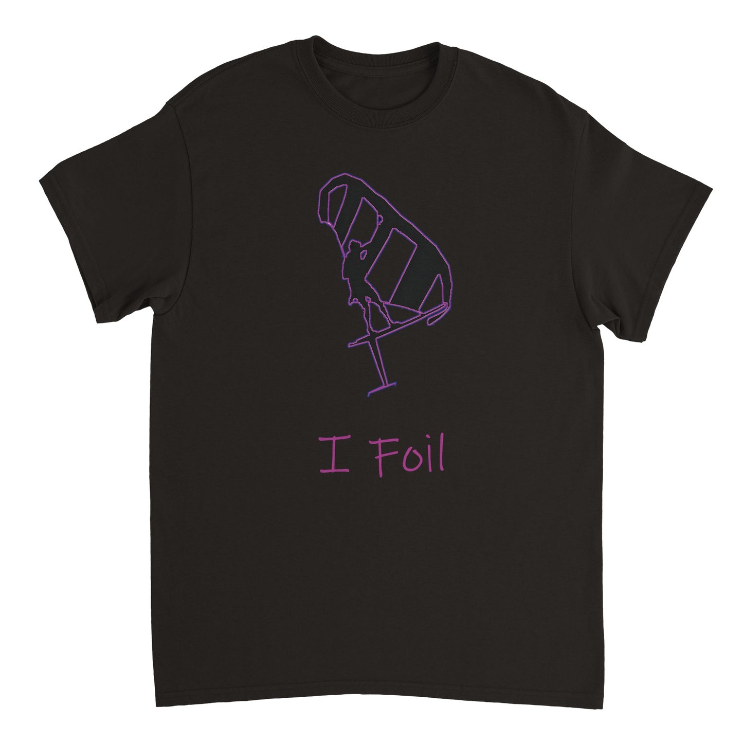 Ich vereitele || Schweres Unisex-T-Shirt mit Rundhalsausschnitt
