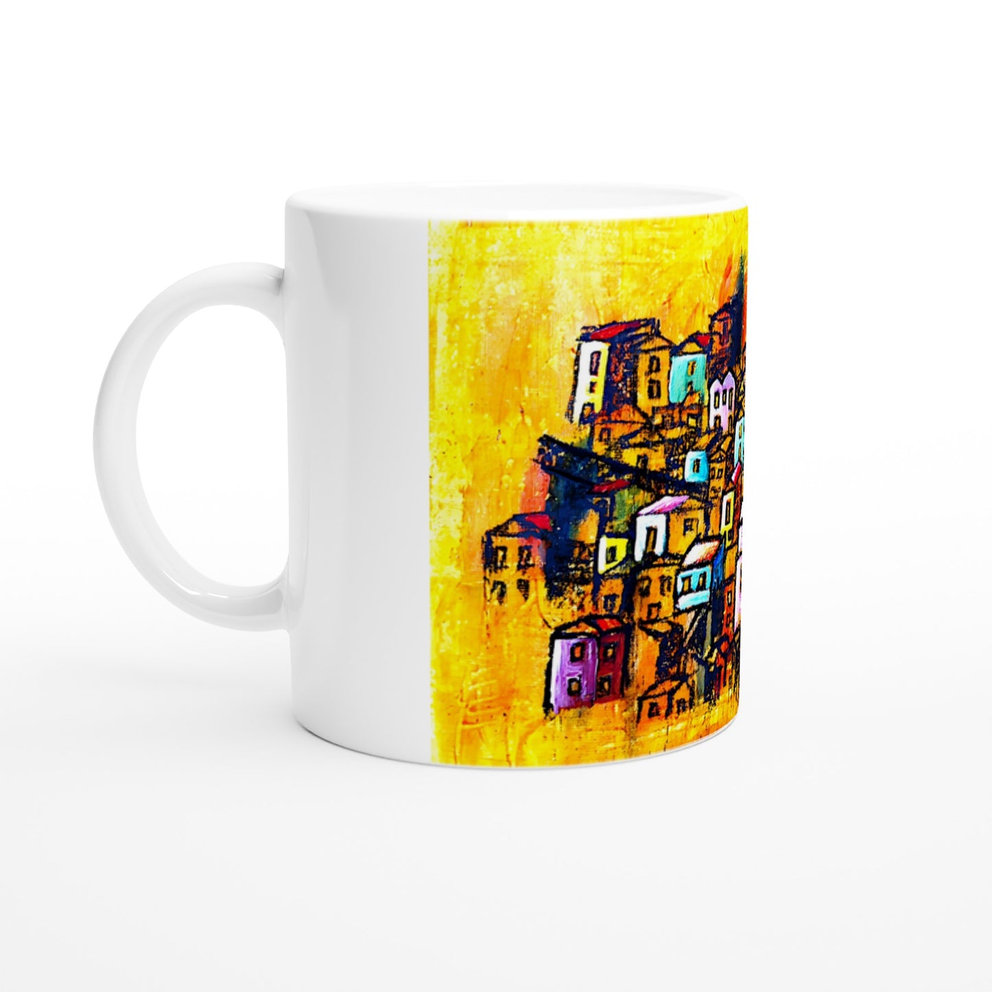Bosa Sardinien || Weiße 11oz Keramiktasse