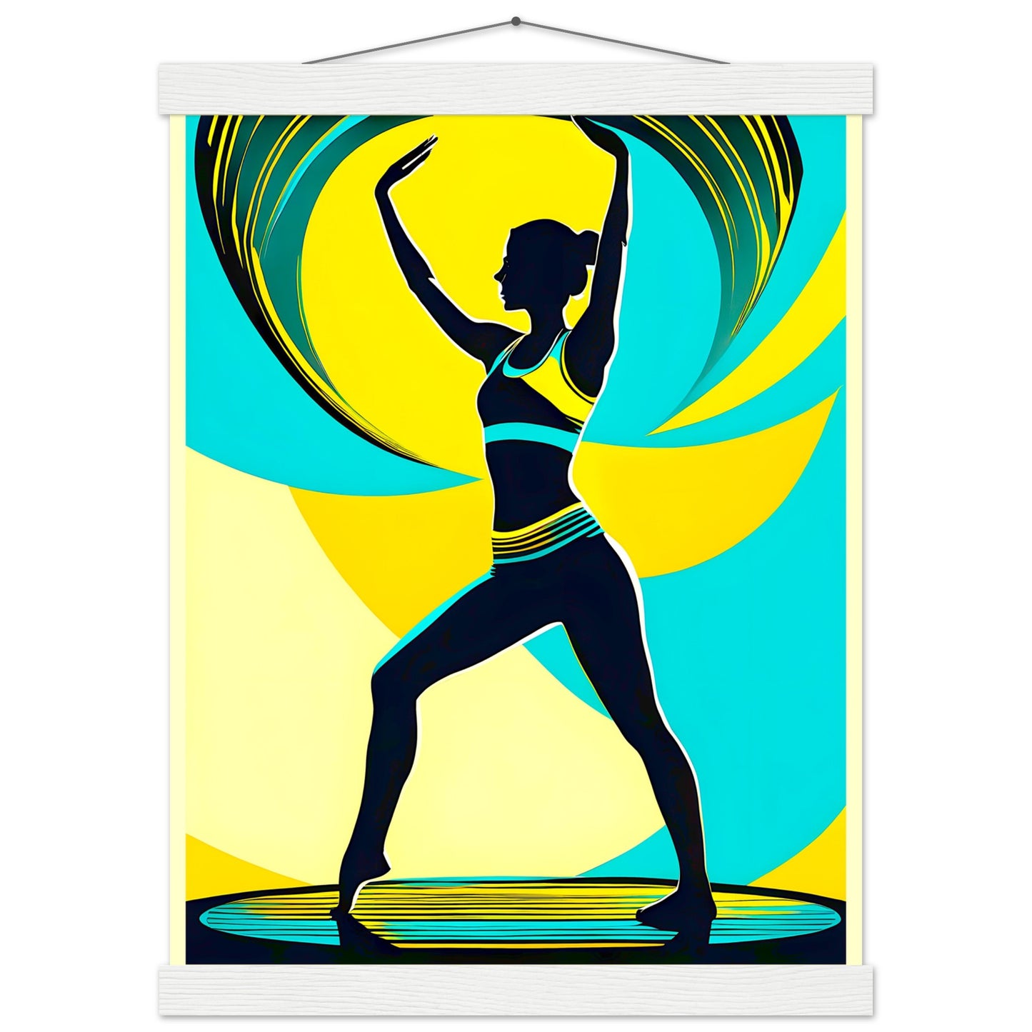 Feel The Dance || Premium Matte Paper Poster with Hanger