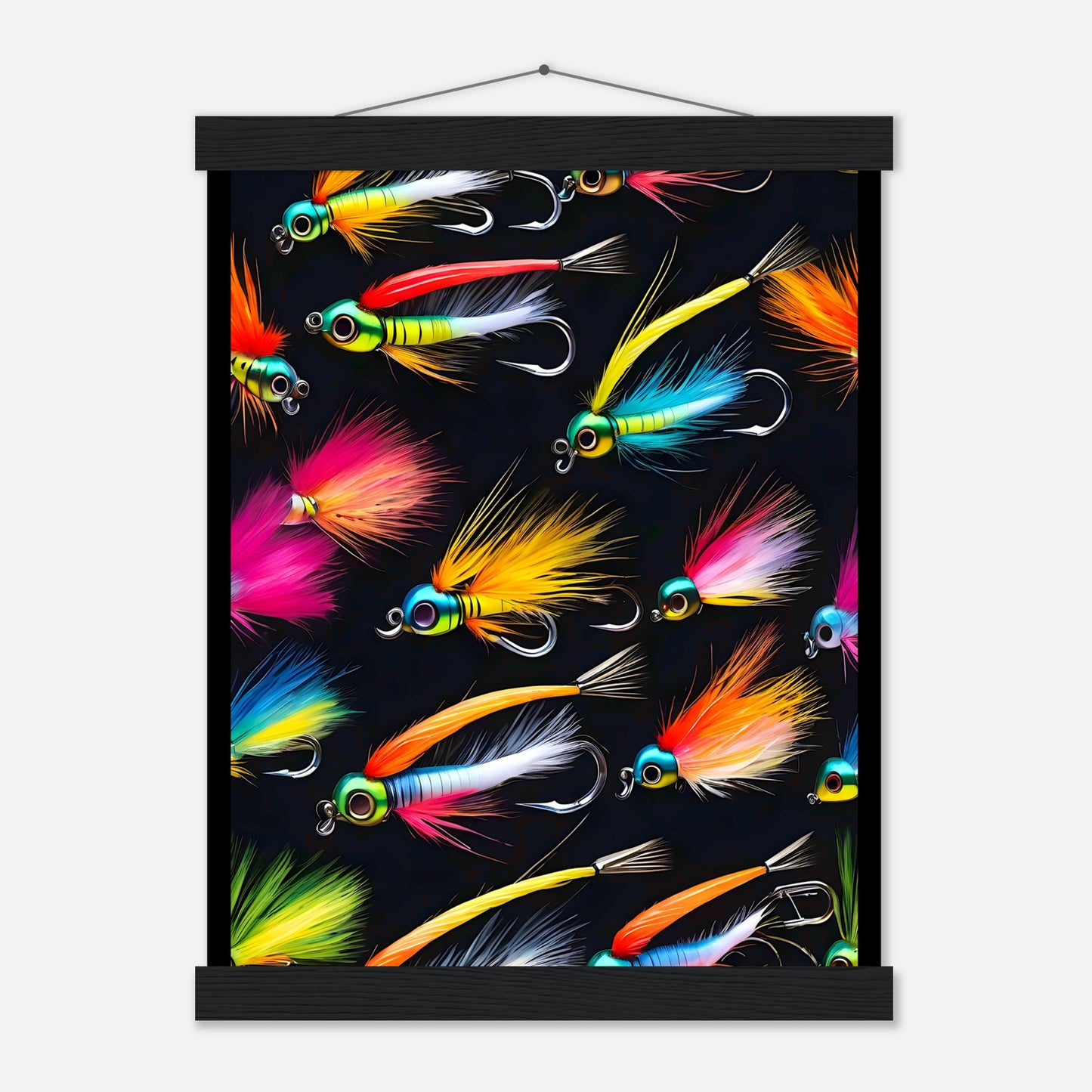 AI Flies || Premium Semi-Glossy Paper Poster with Hanger