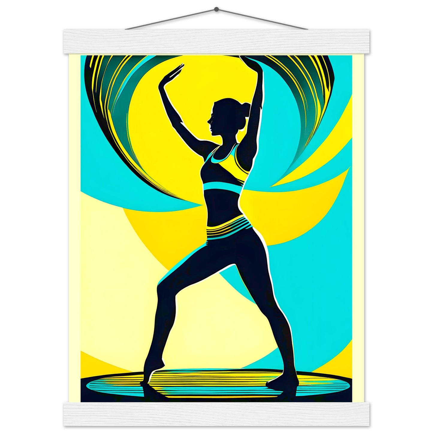 Feel The Dance || Premium Matte Paper Poster with Hanger