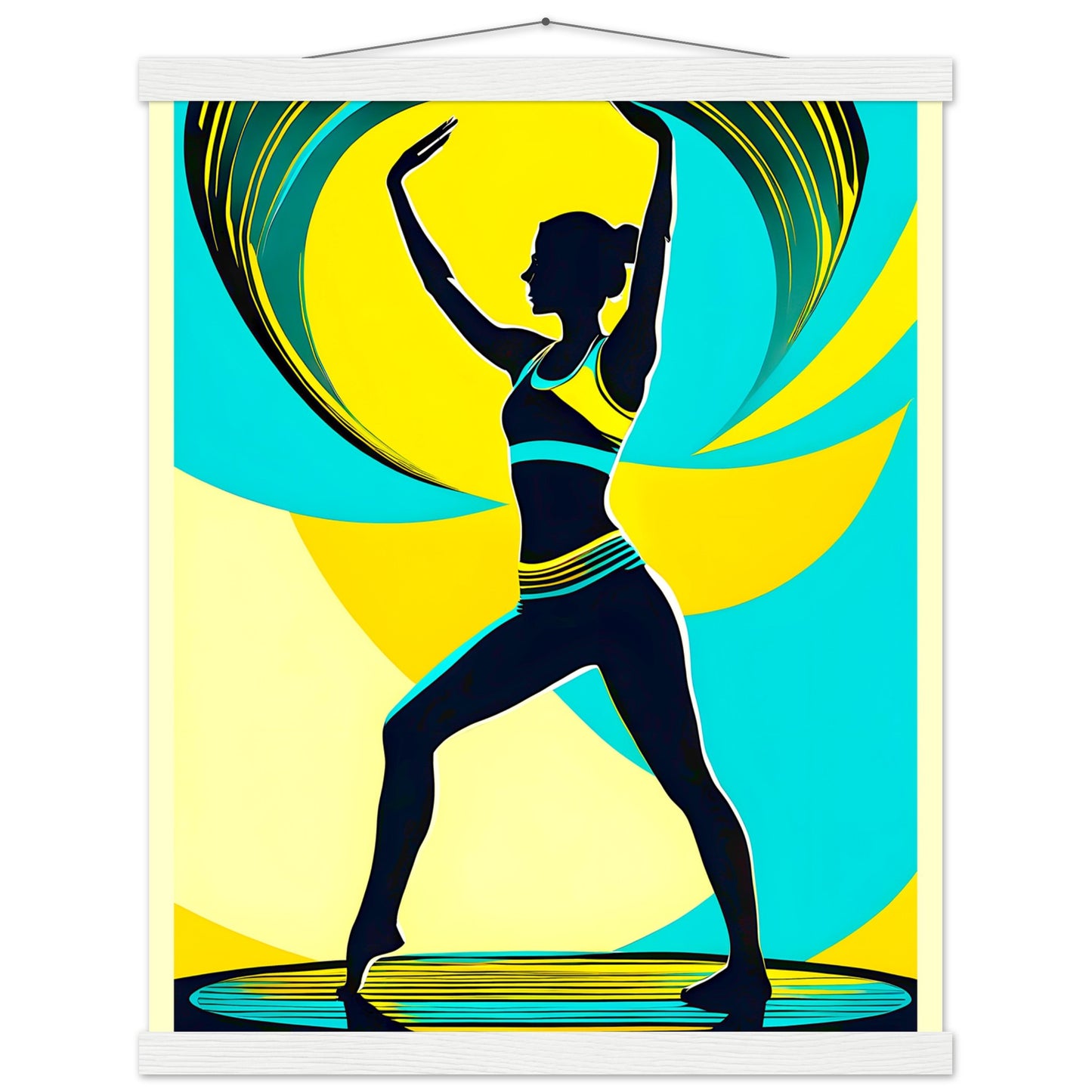 Feel The Dance || Premium Matte Paper Poster with Hanger