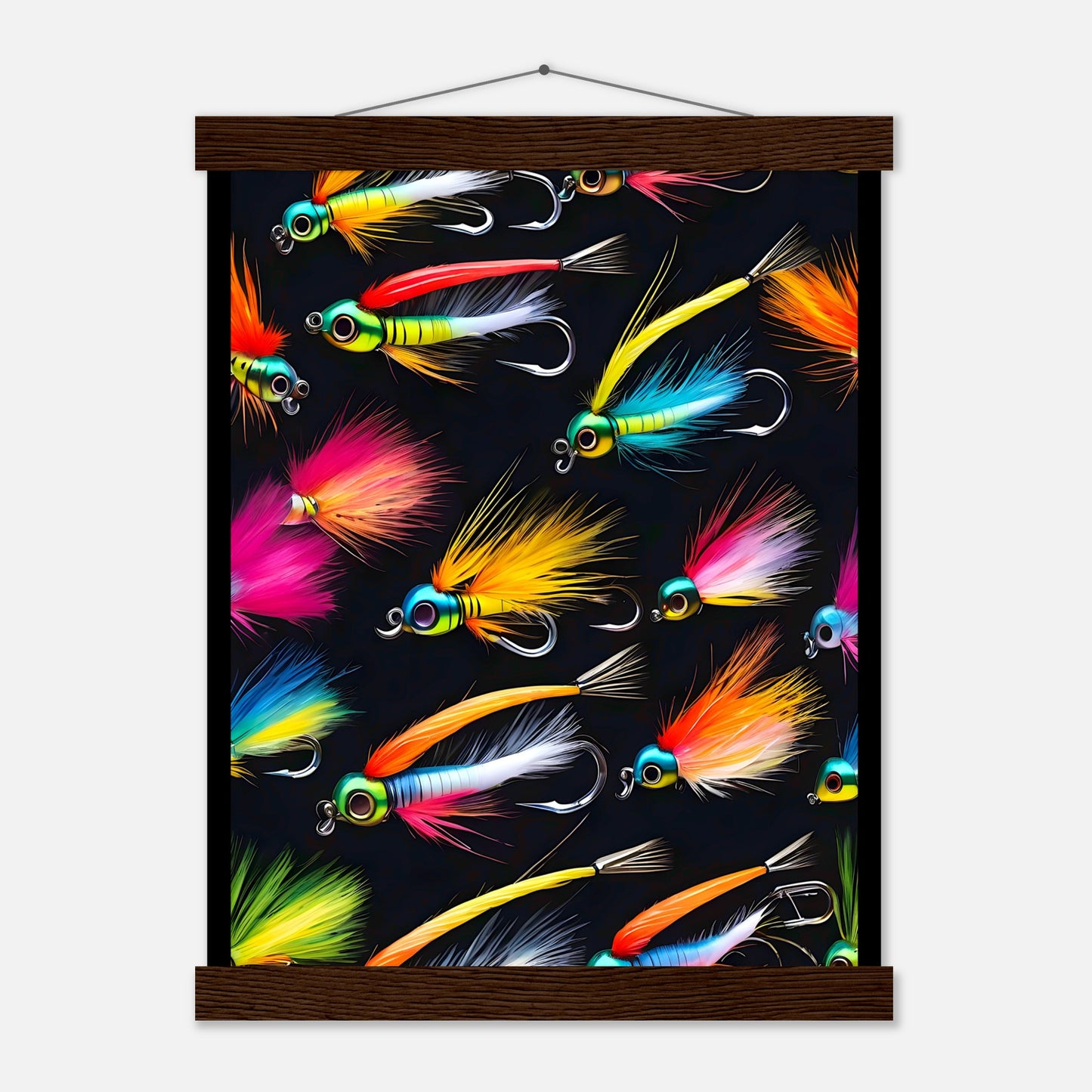 AI Flies || Premium Semi-Glossy Paper Poster with Hanger