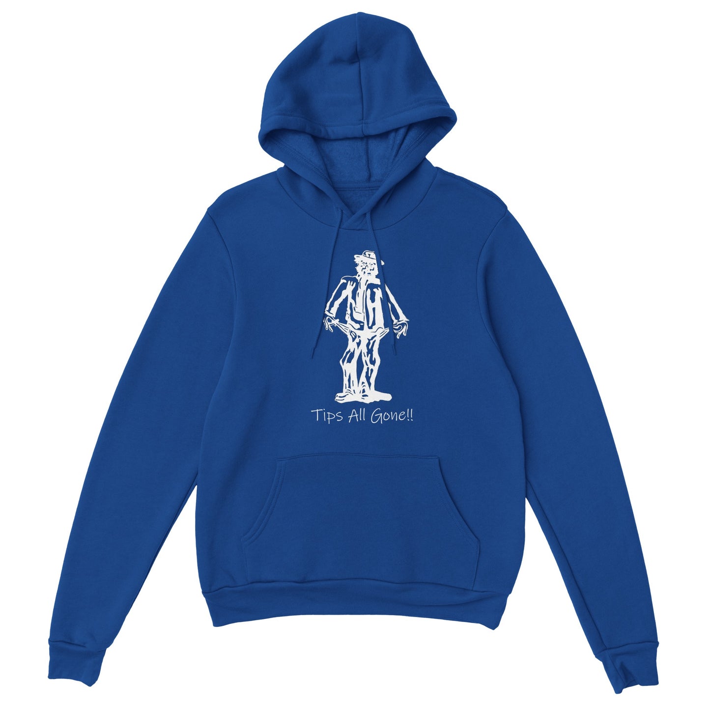 Trinkgeld, alles weg!! || Klassischer Unisex-Pullover-Hoodie