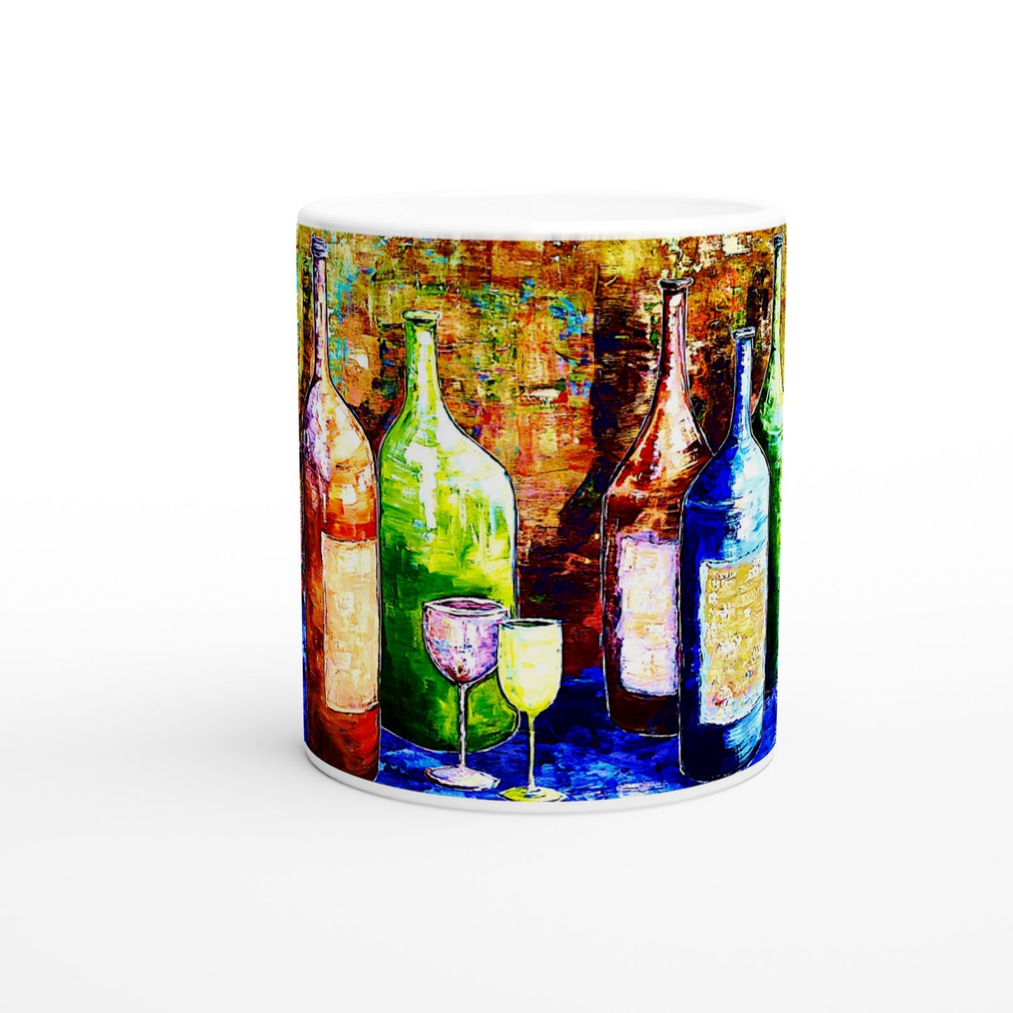 Vintage Happy Hour || Weiße 11oz Keramiktasse