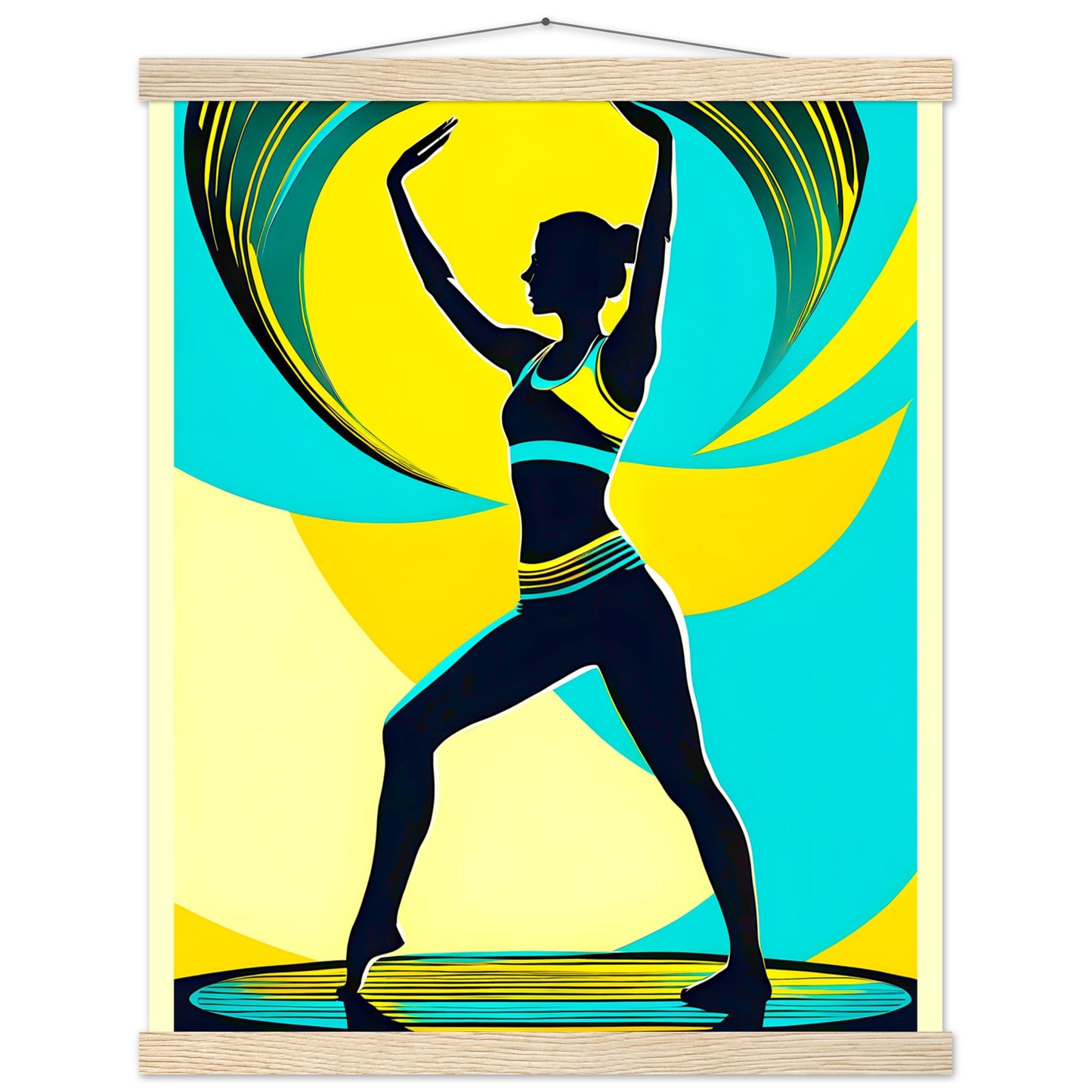 Feel The Dance || Premium Matte Paper Poster with Hanger