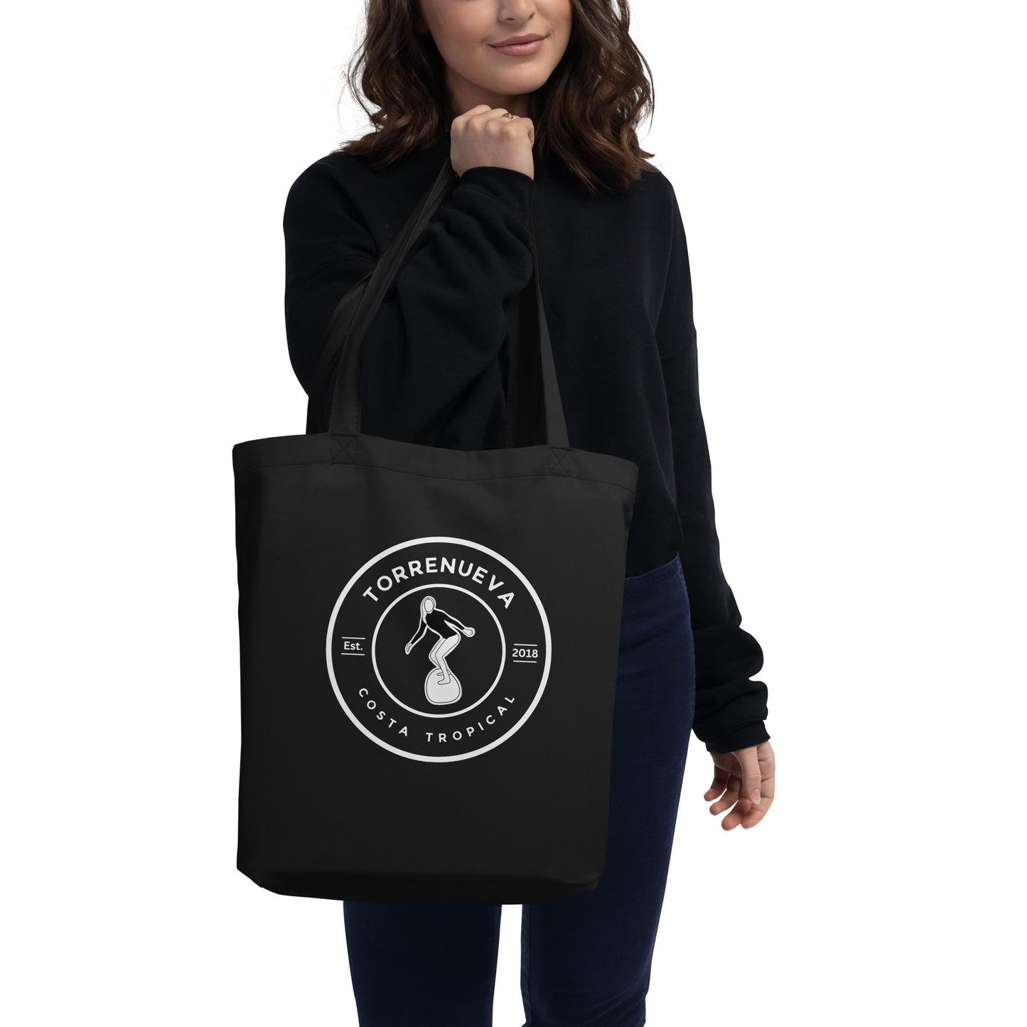 Torrenueva Costa, Est 2018, Surfer Girl || Eco Organic Cotton Tote
