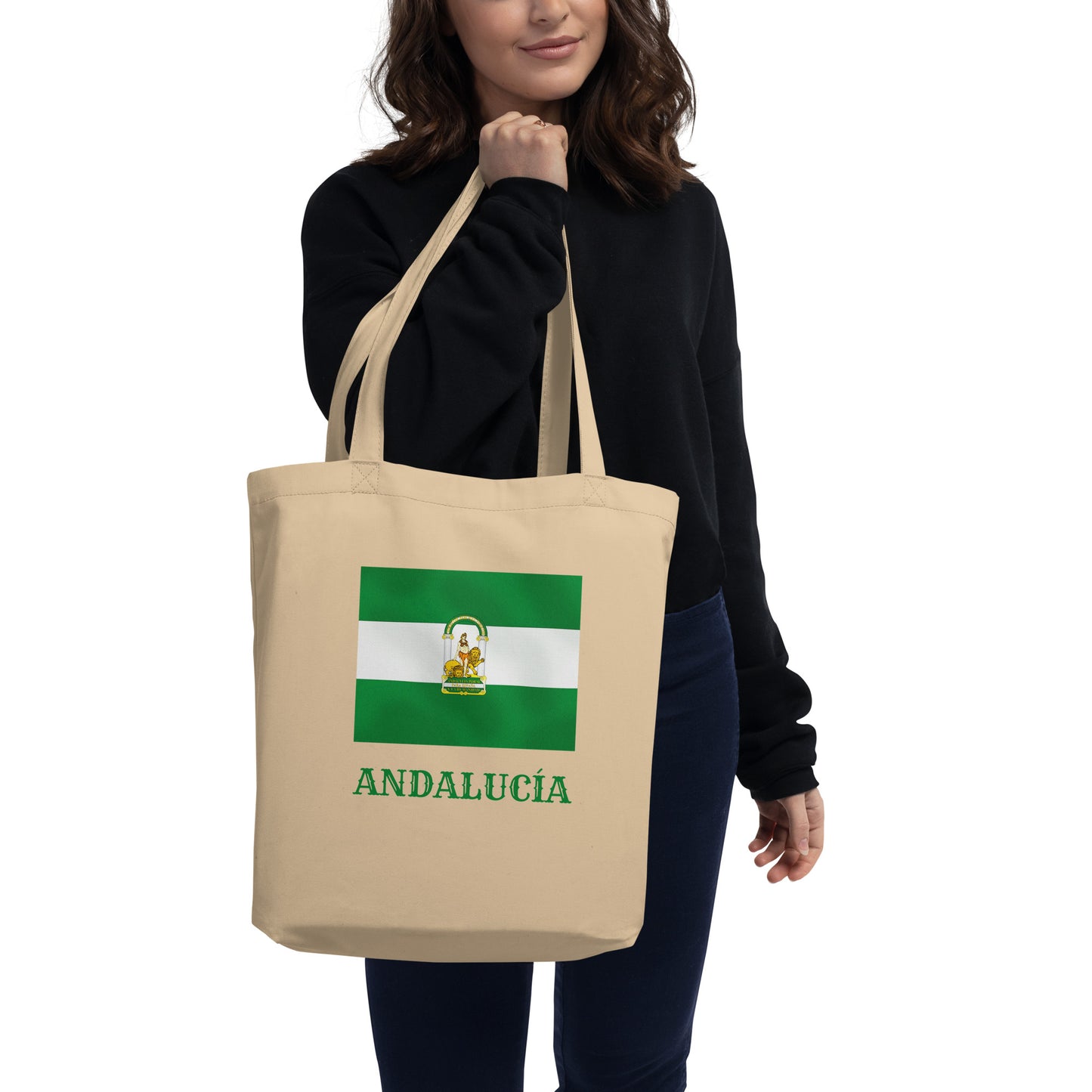Andalusia Flag || Eco Organic Cotton Tote