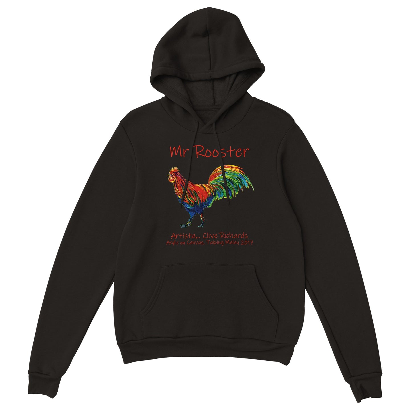 Mr Rooster Artista Clive || Klassischer Unisex-Pullover-Hoodie