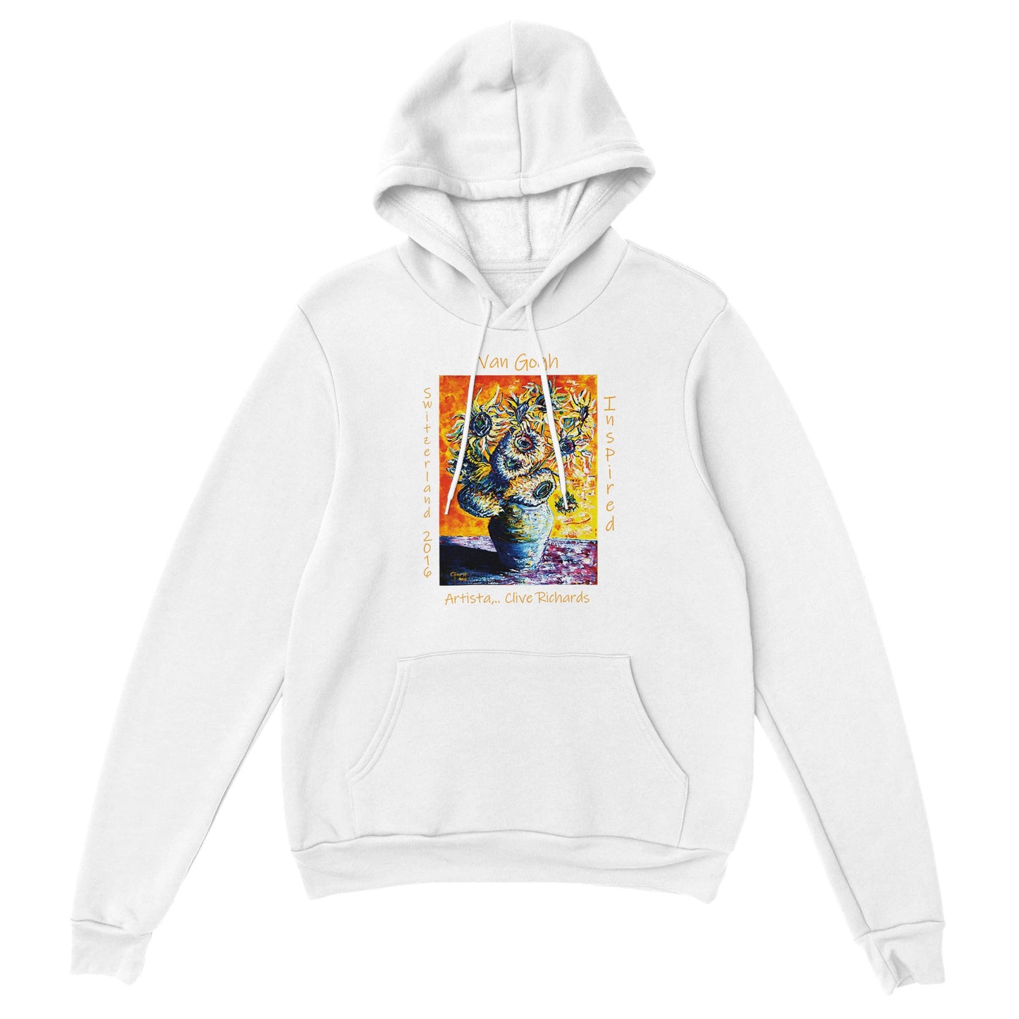 Von Van Gogh inspirierter Künstler Clive || Klassischer Unisex-Pullover-Hoodie