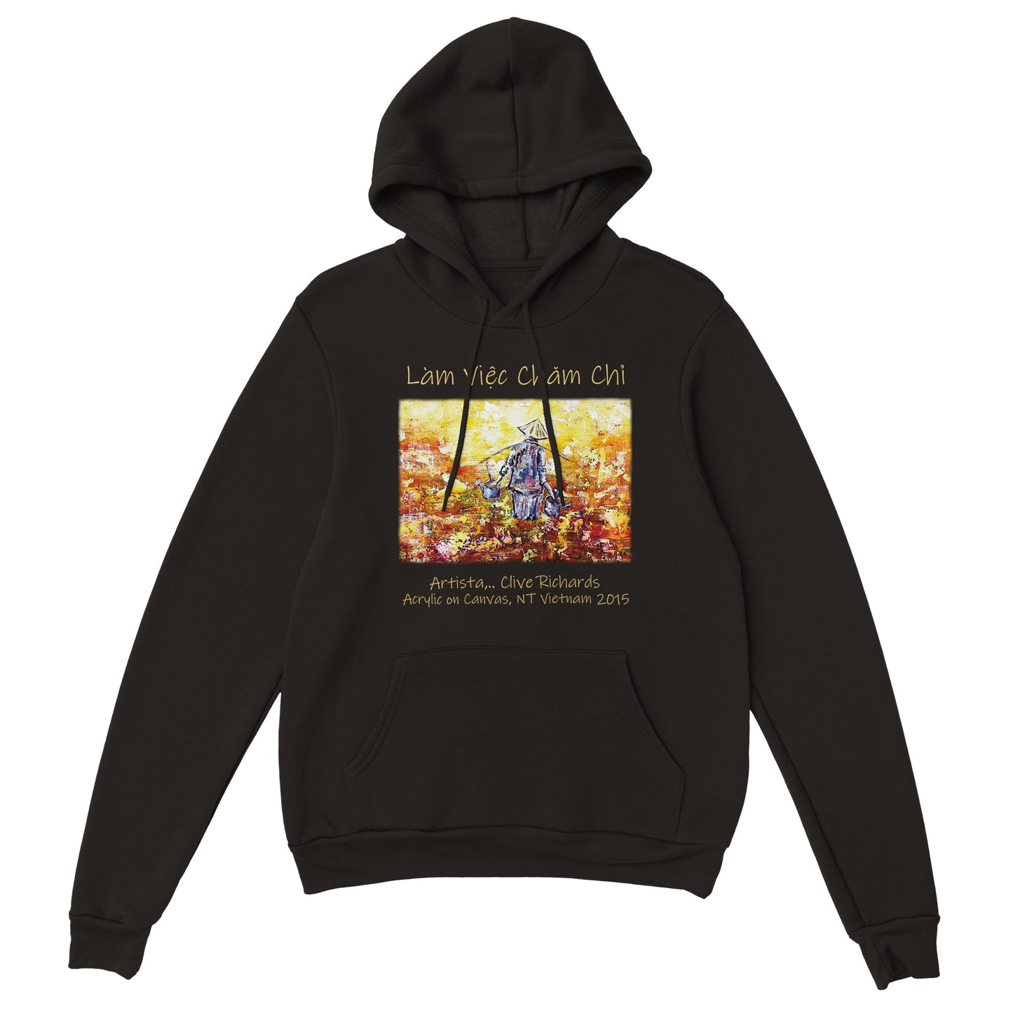 Hart arbeitender Künstler Clive || Klassischer Unisex-Pullover-Hoodie