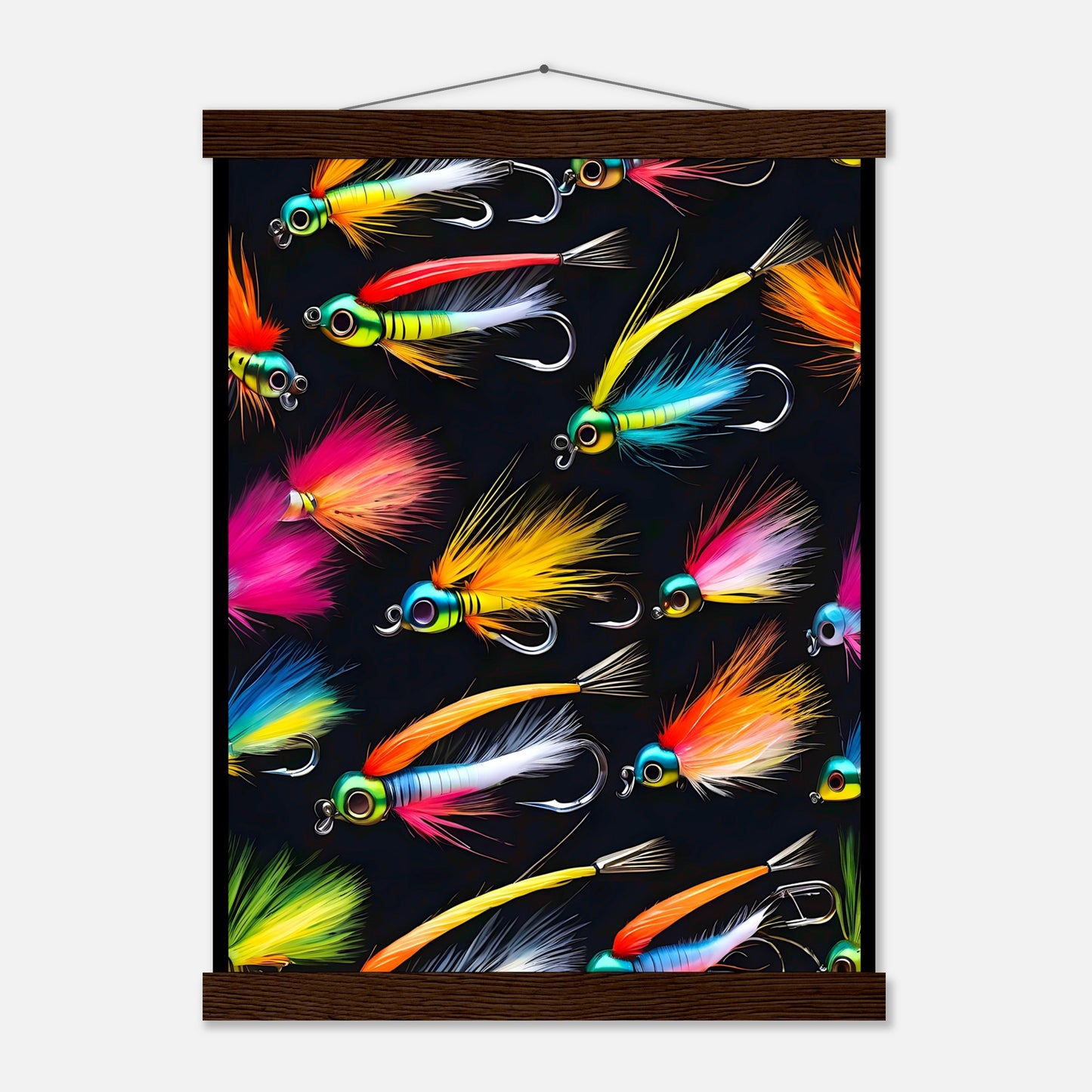 AI Flies || Premium Semi-Glossy Paper Poster with Hanger