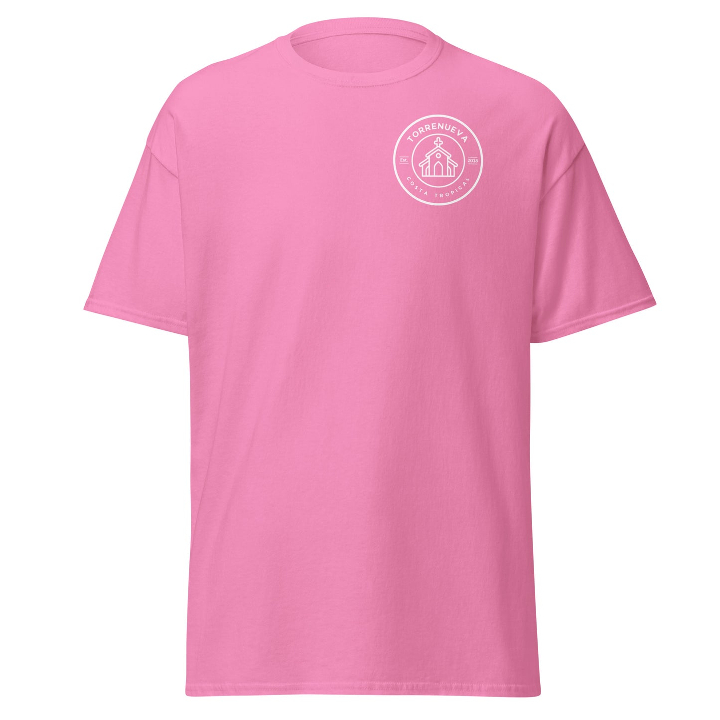 Torrenueva Costa, Est. 2018, Kirchenwappen || Klassisches T-Shirt