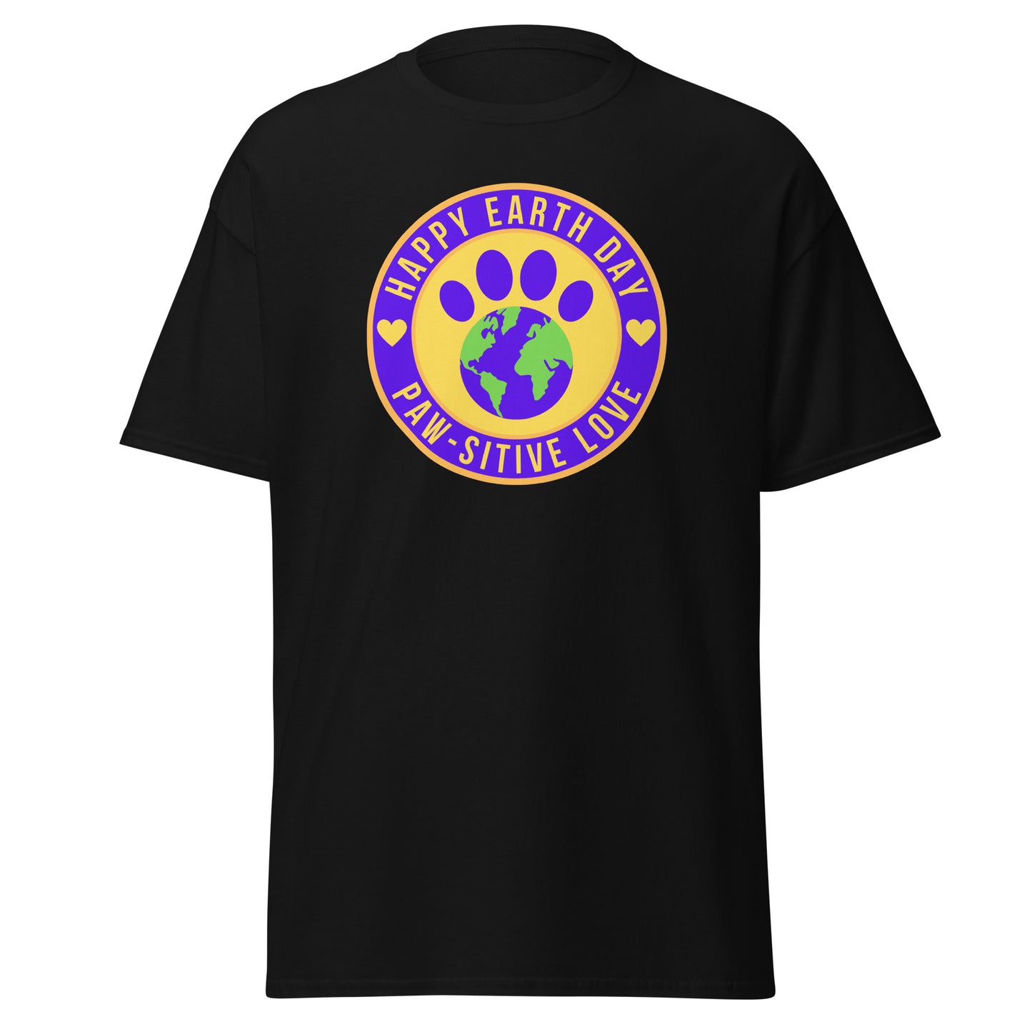 Alles Gute zum Tag der Erde, liebe Grüße || Klassisches T-Shirt