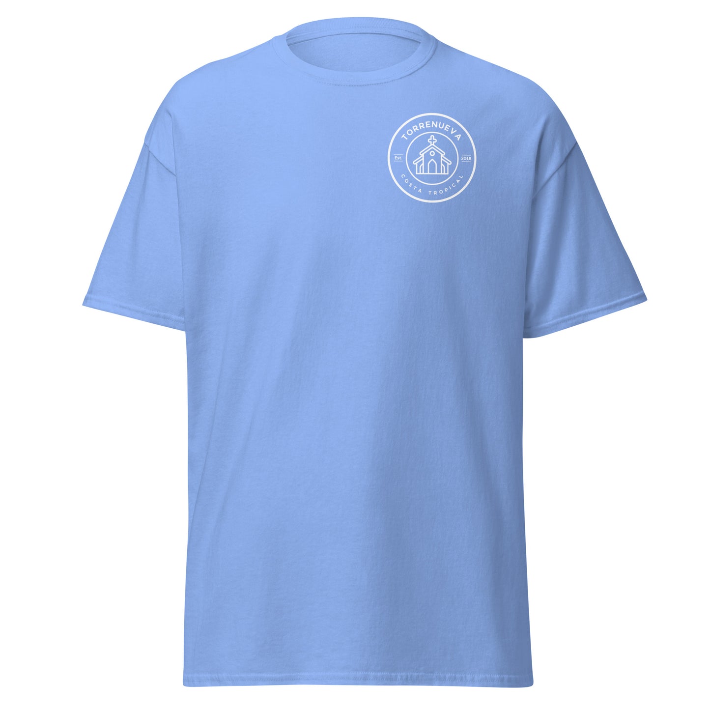 Torrenueva Costa, Est. 2018, Kirchenwappen || Klassisches T-Shirt