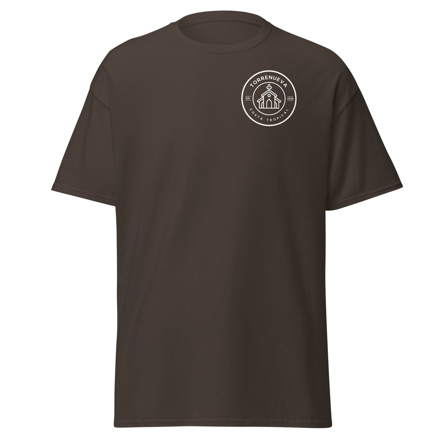 Torrenueva Costa, Est. 2018, Kirchenwappen || Klassisches T-Shirt