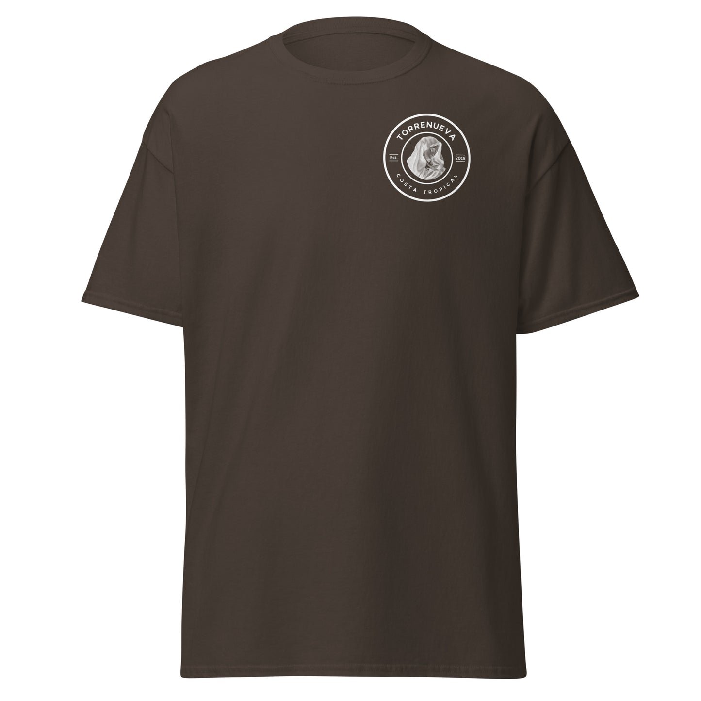 Torrenueva Costa, Est. 2018, Wappen „Mutter heiraten“ || Klassisches T-Shirt