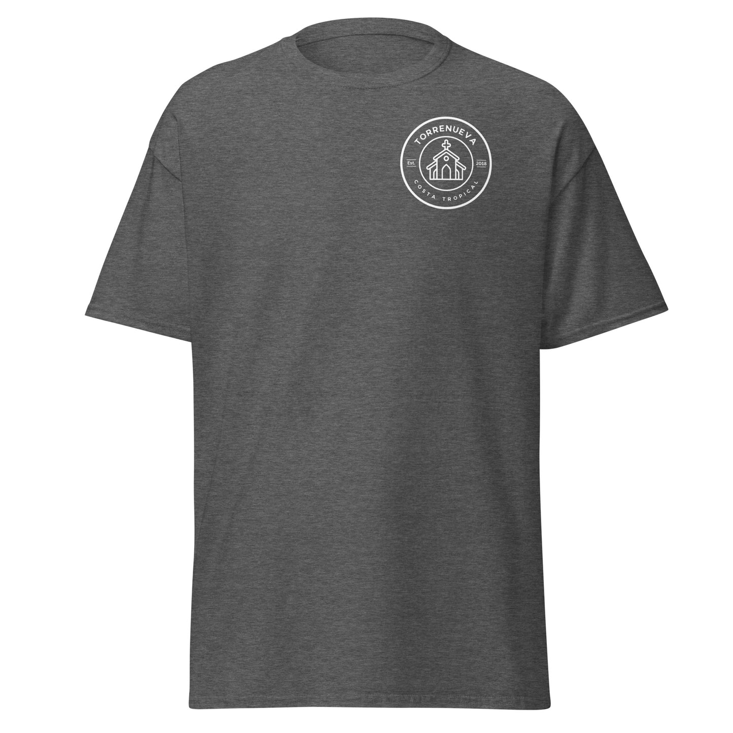 Torrenueva Costa, Est. 2018, Kirchenwappen || Klassisches T-Shirt