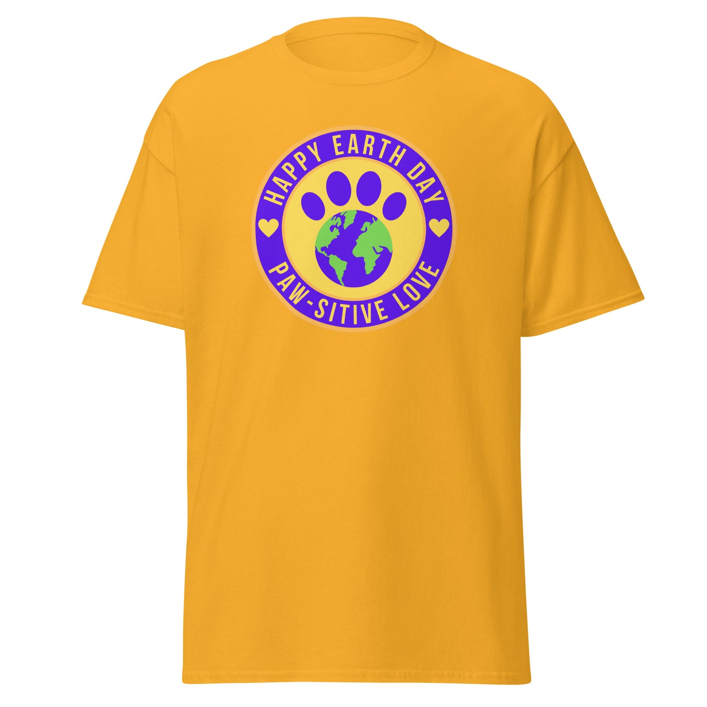 Alles Gute zum Tag der Erde, liebe Grüße || Klassisches T-Shirt