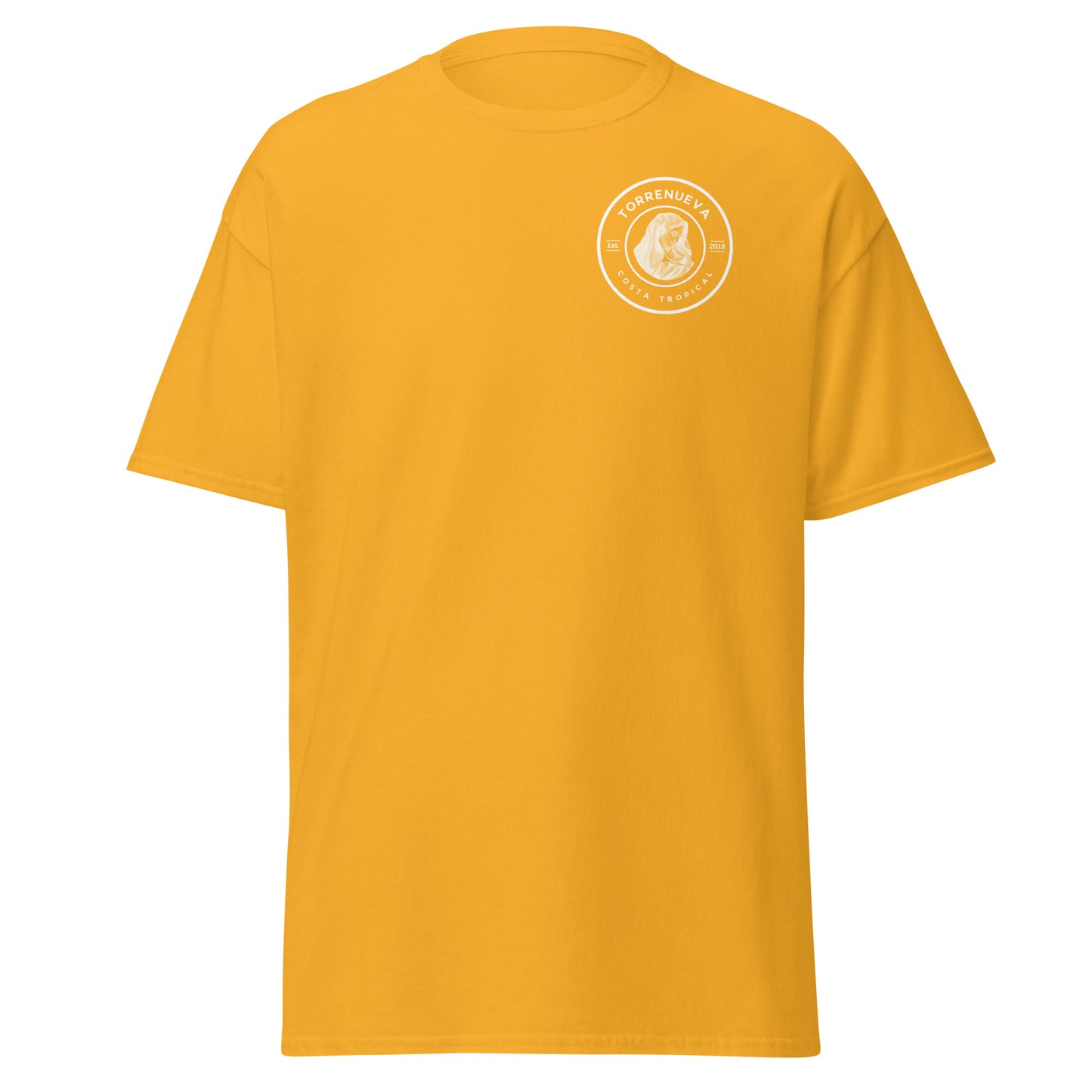 Torrenueva Costa, Est. 2018, Wappen „Mutter heiraten“ || Klassisches T-Shirt