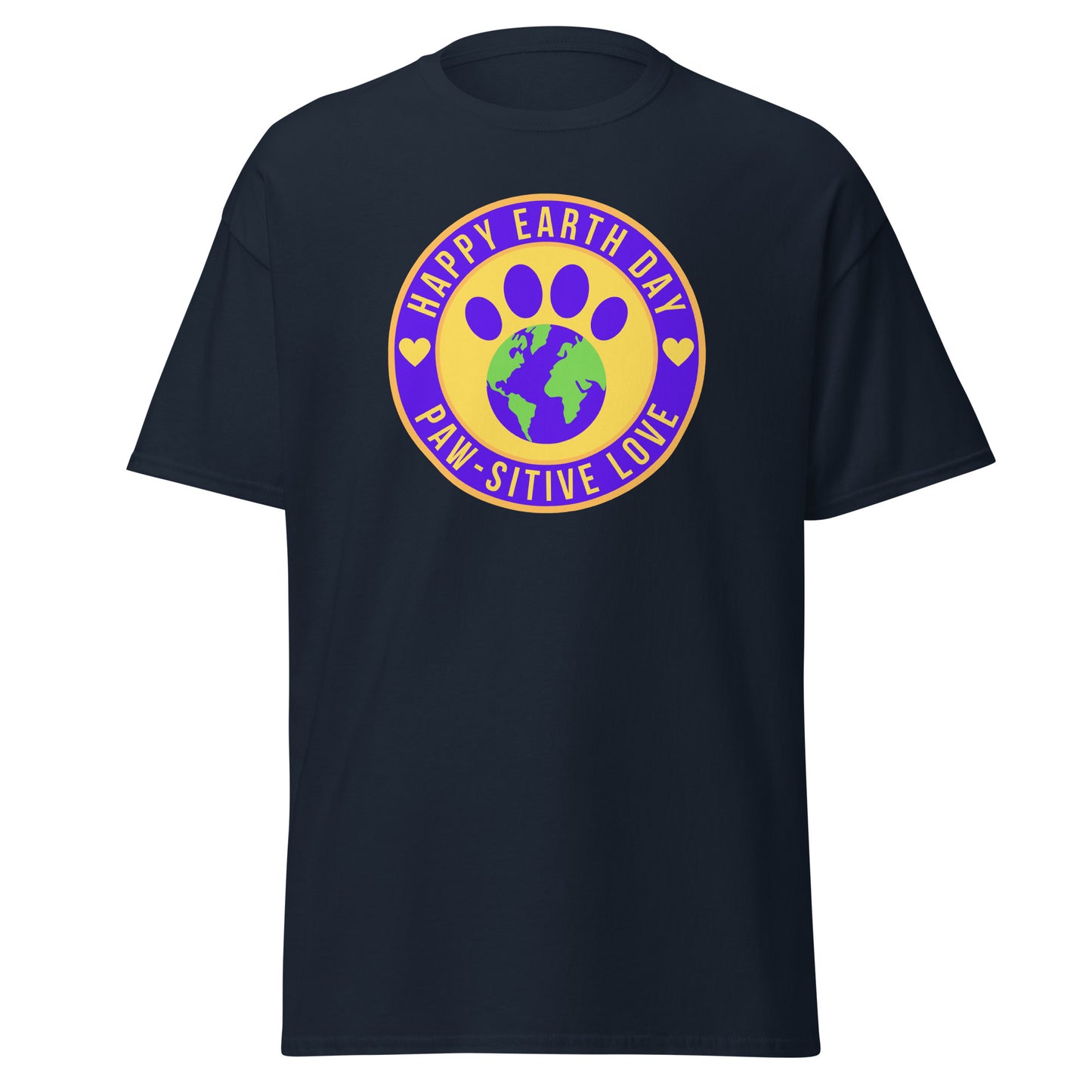 Alles Gute zum Tag der Erde, liebe Grüße || Klassisches T-Shirt