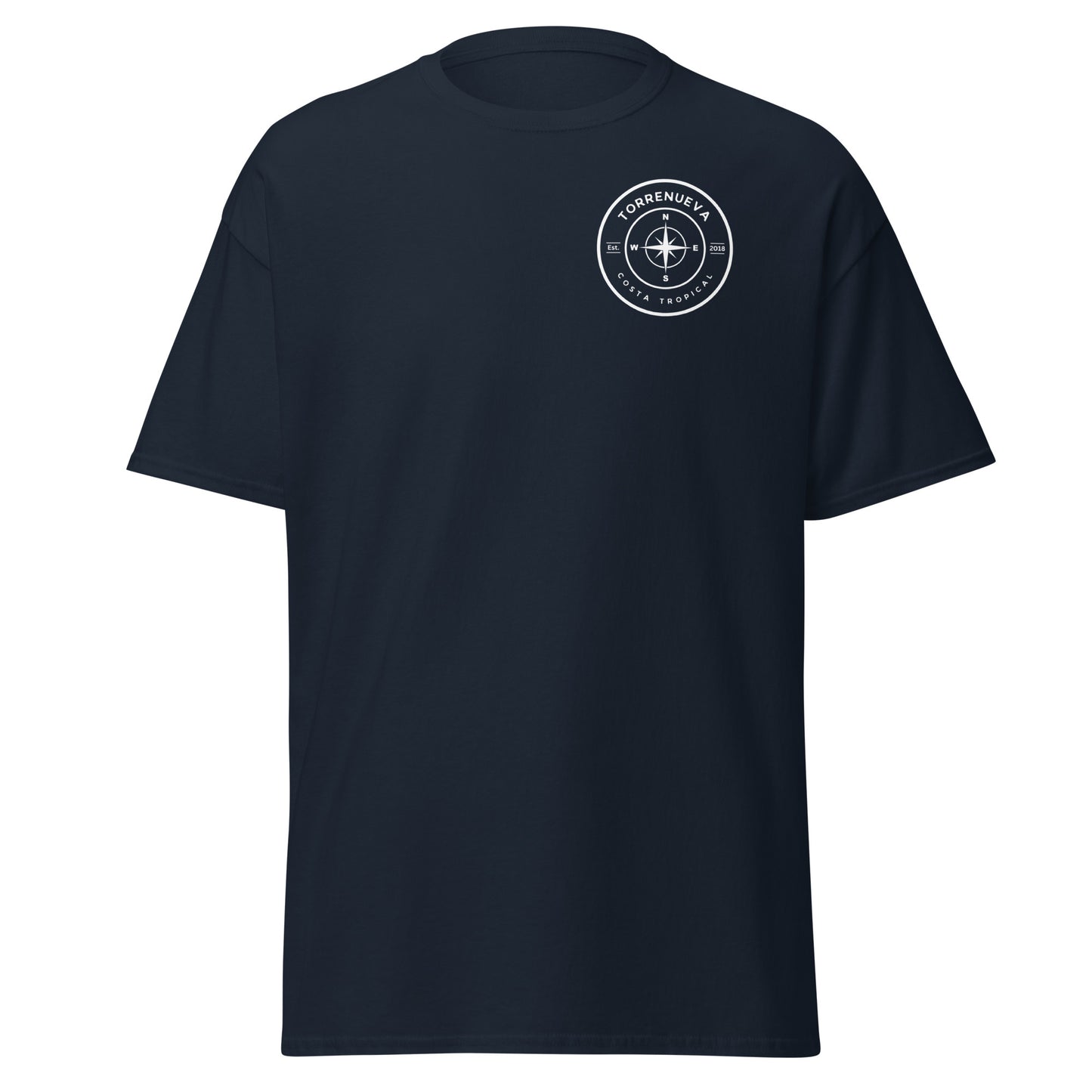 Torrenueva Costa, Est. 2018, Kompasswappen || Klassisches T-Shirt