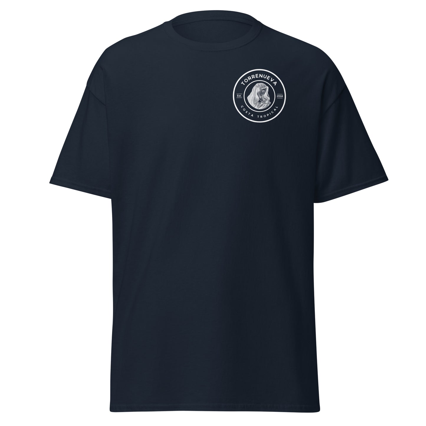 Torrenueva Costa, Est. 2018, Wappen „Mutter heiraten“ || Klassisches T-Shirt
