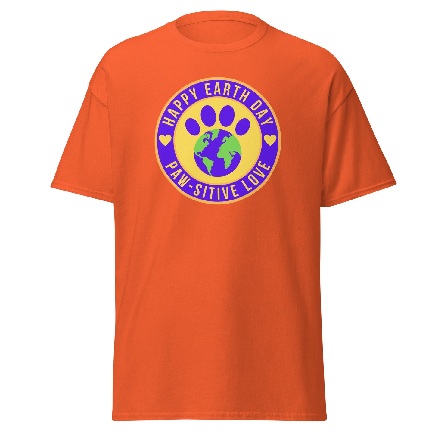 Alles Gute zum Tag der Erde, liebe Grüße || Klassisches T-Shirt