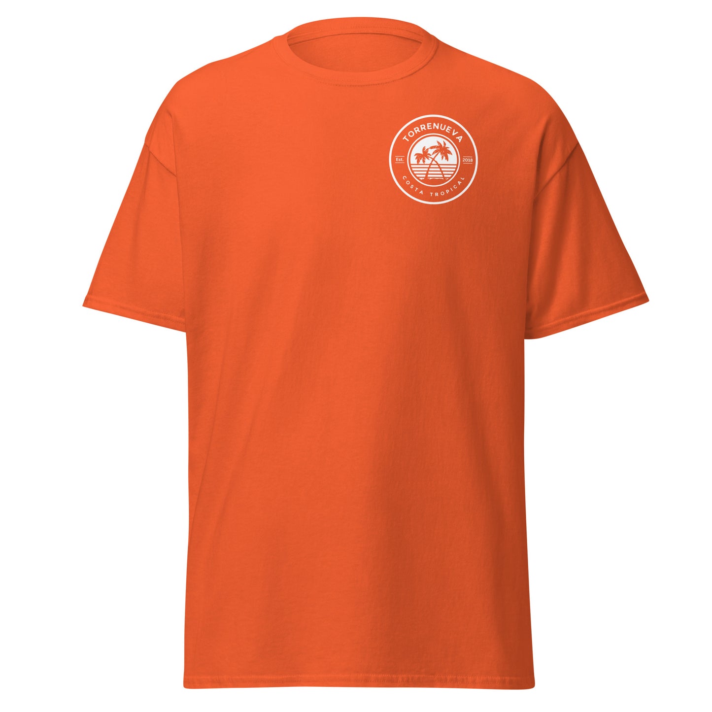 Torrenueva Costa, Est. 2018, 2 Palms Crest || Klassisches T-Shirt