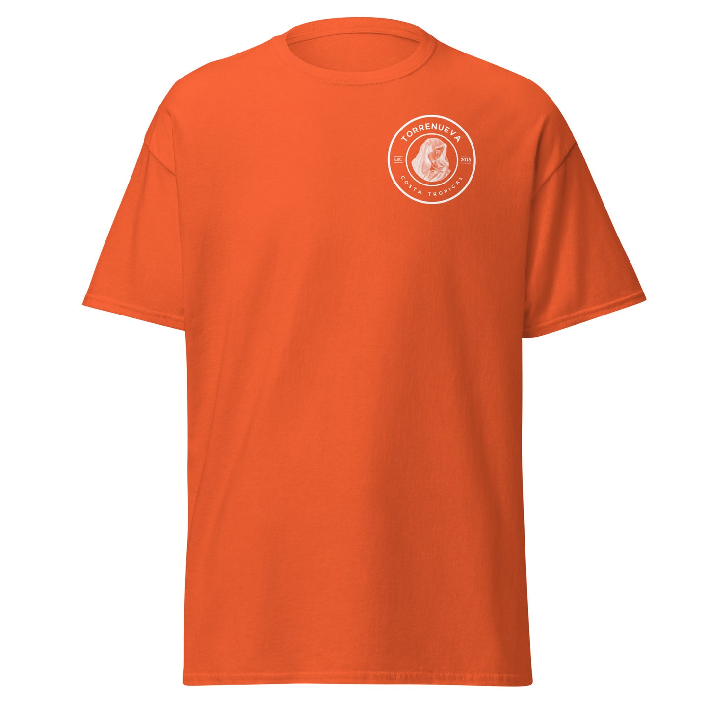 Torrenueva Costa, Est. 2018, Wappen „Mutter heiraten“ || Klassisches T-Shirt