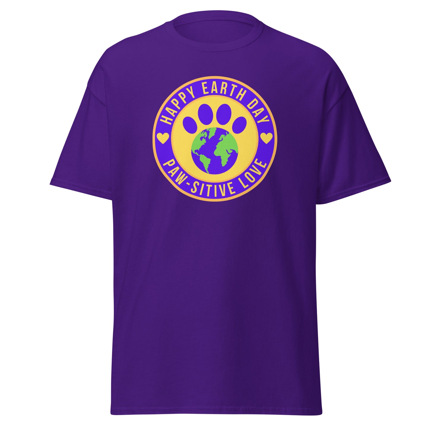 Alles Gute zum Tag der Erde, liebe Grüße || Klassisches T-Shirt