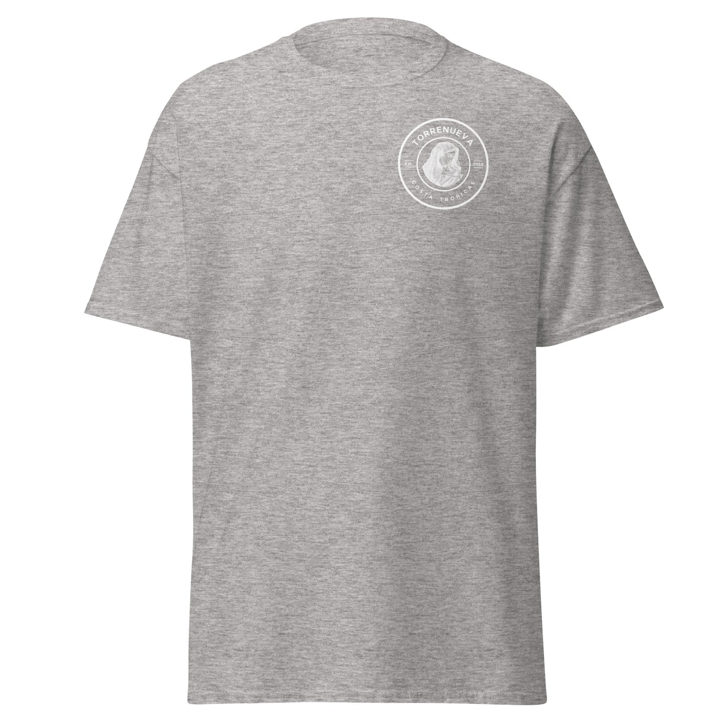 Torrenueva Costa, Est. 2018, Wappen „Mutter heiraten“ || Klassisches T-Shirt
