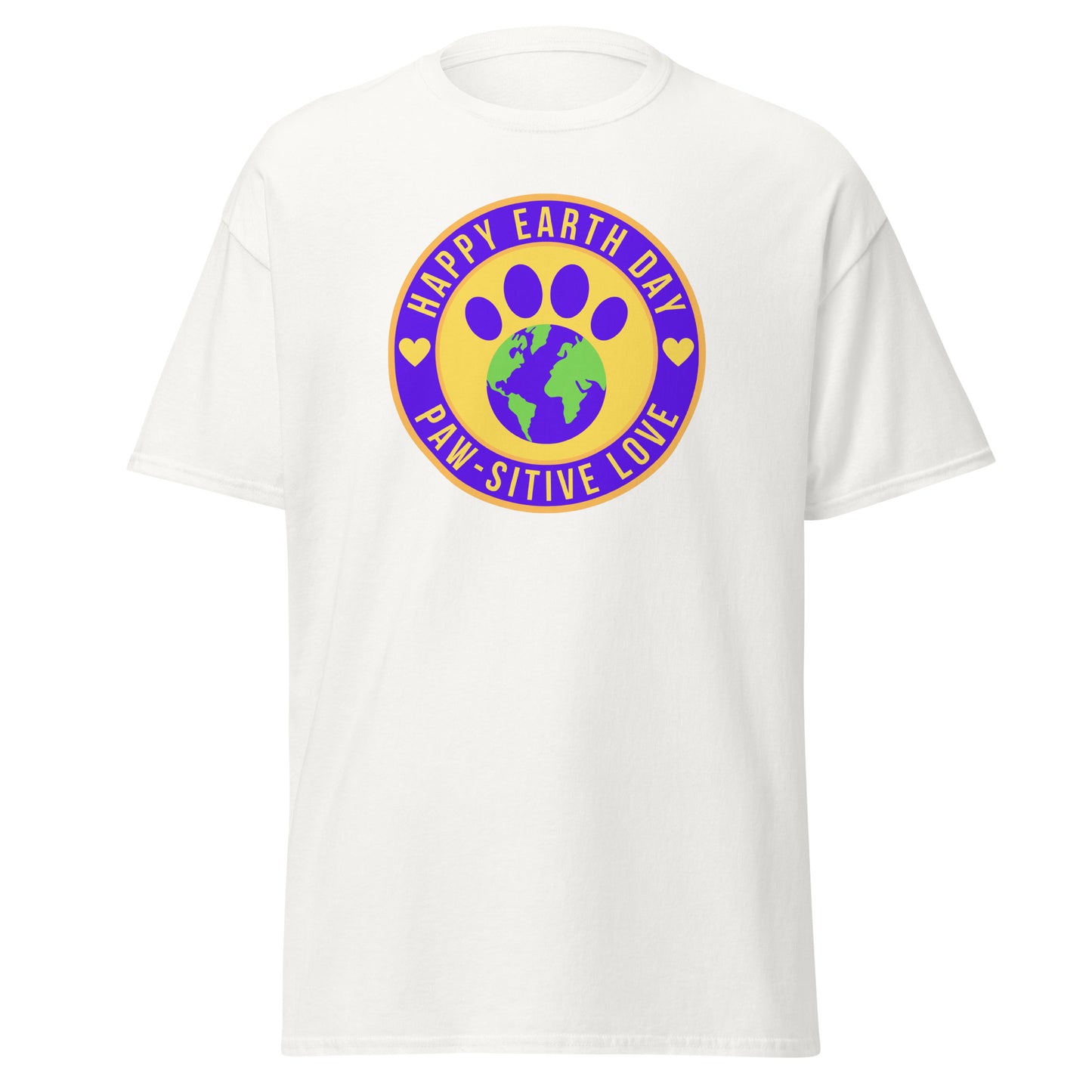 Alles Gute zum Tag der Erde, liebe Grüße || Klassisches T-Shirt